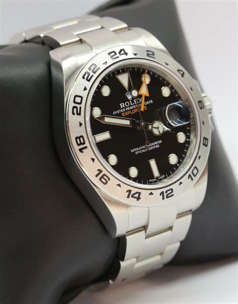 rolex explorer 2 black|Rolex explorer 2 value 2020.